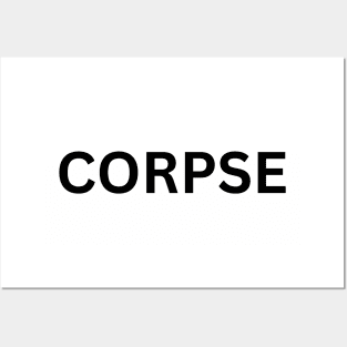 Corpse Posters and Art